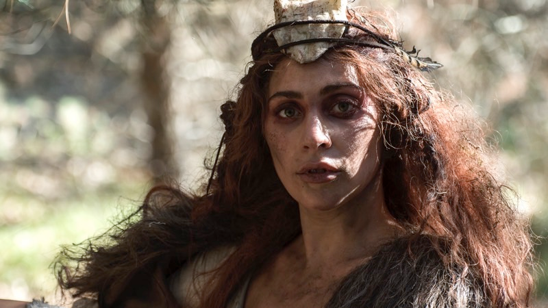 Lady Gaga as Scathach in Roanoke. Image: Prashant Gupta/FX